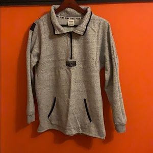 PINK grey/black sweatshirt. Size S